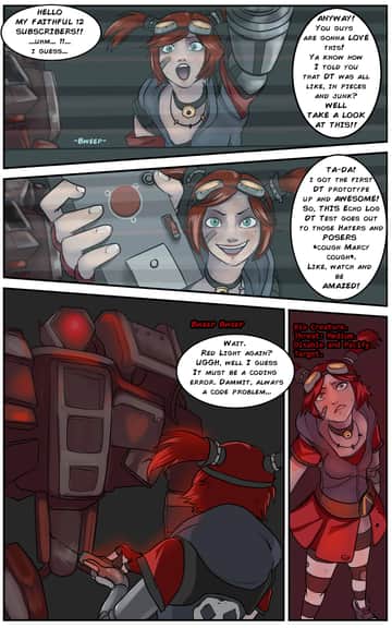 Borderlands Comic Gaige - Read free adult comic online