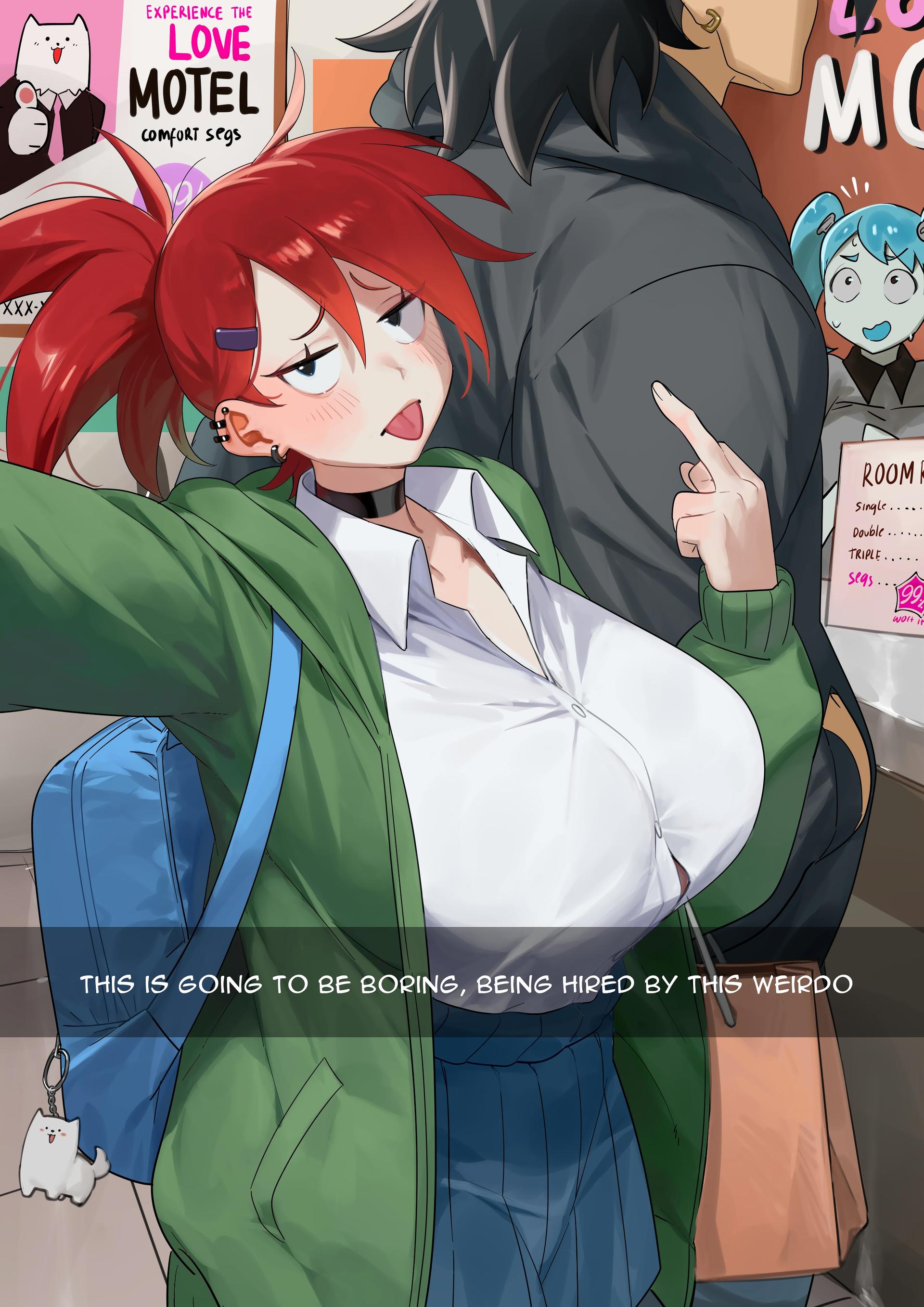 Boring - adult comic cover