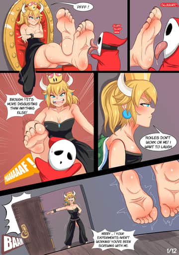 Bowsette's Research - Read free adult comic online