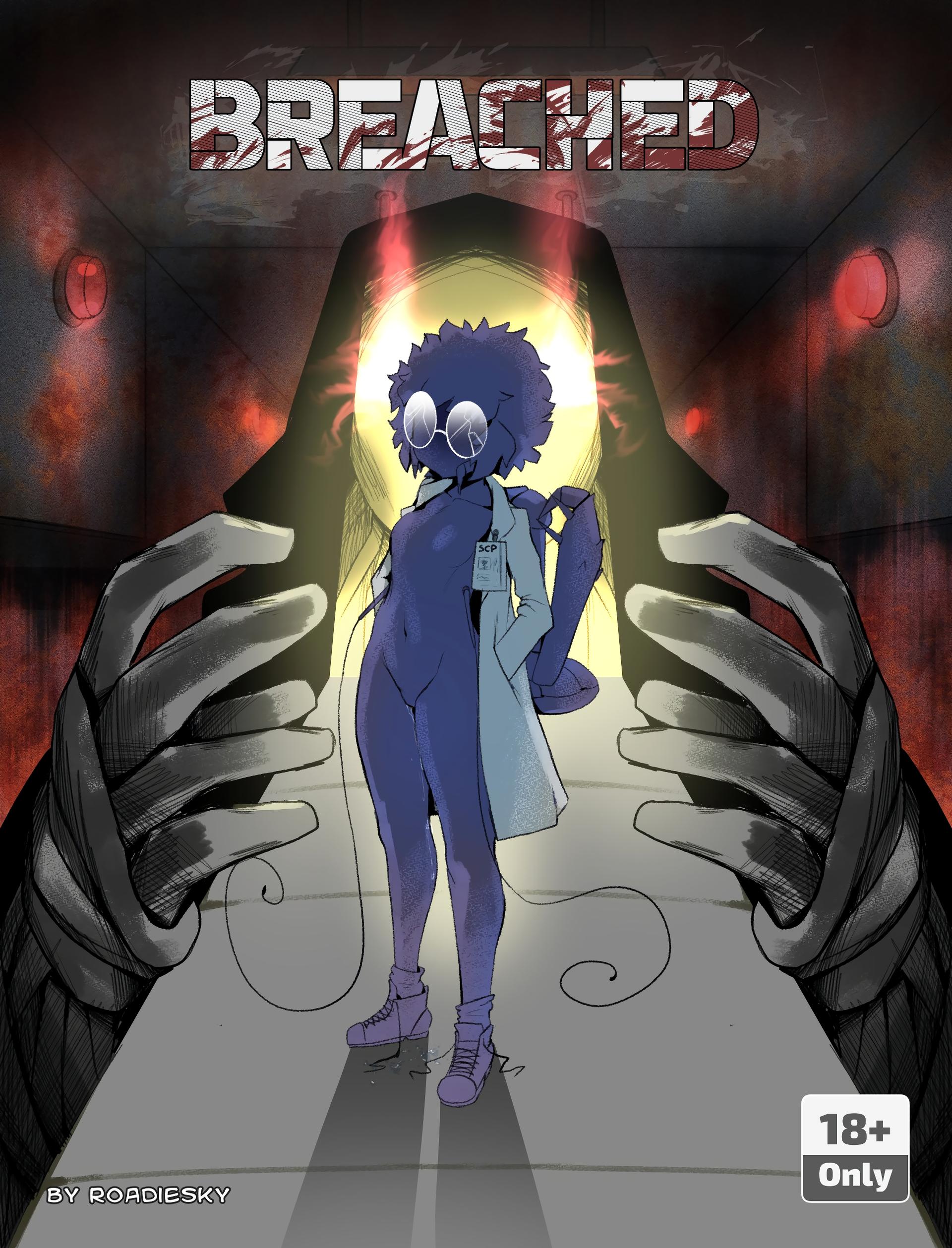 BREACHED - adult comic cover