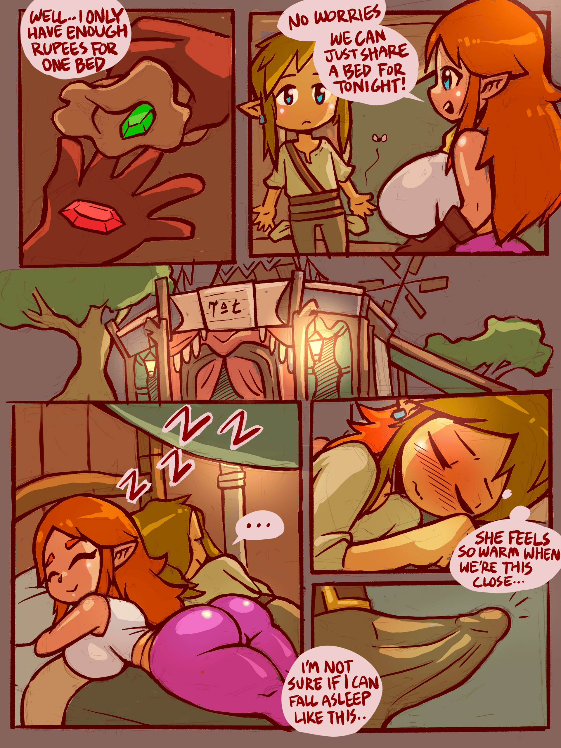 Breasts of the Wild - Mossy Froot - adult comic cover