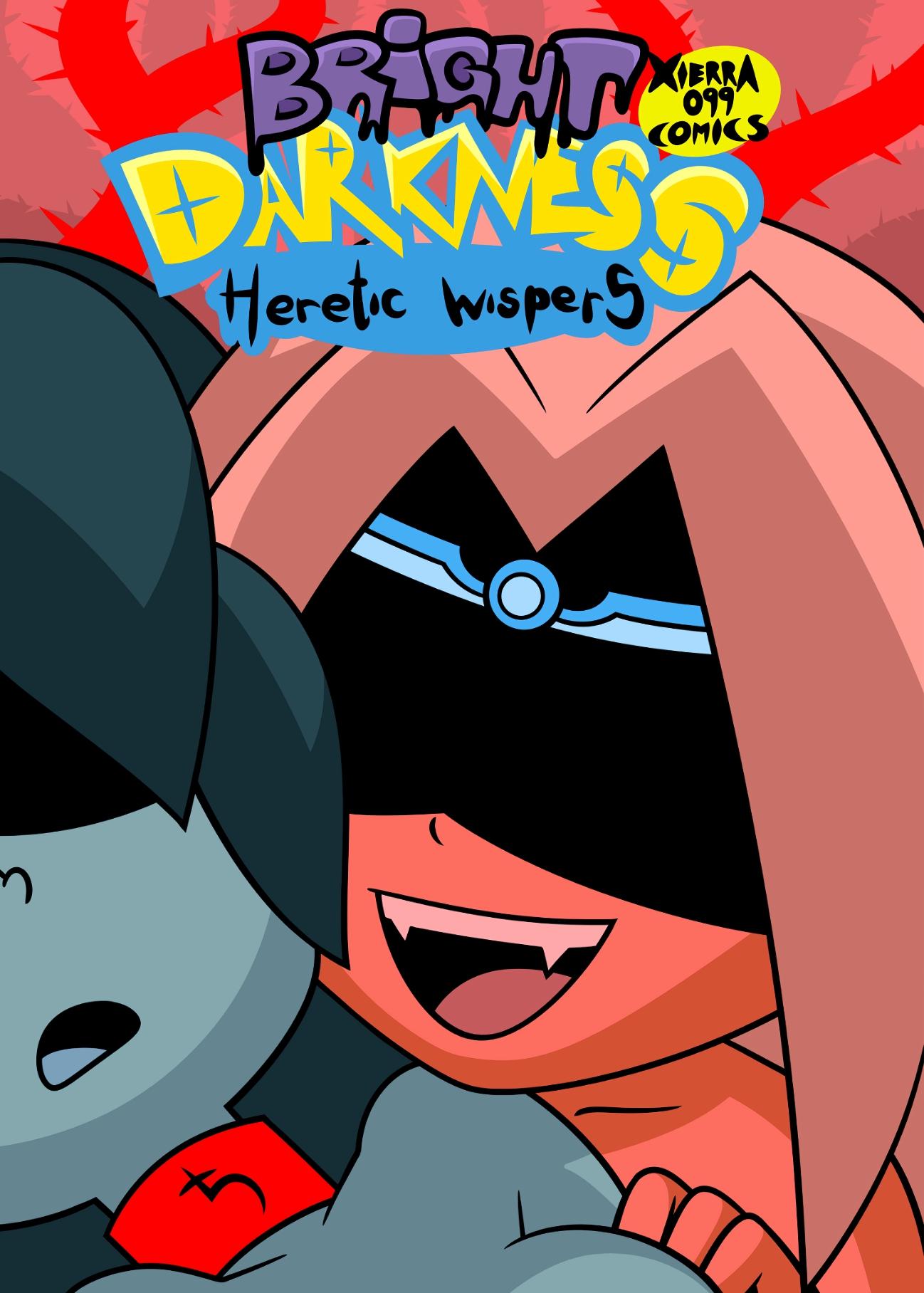 Bright Darkness - Heretic Whispers - adult comic cover