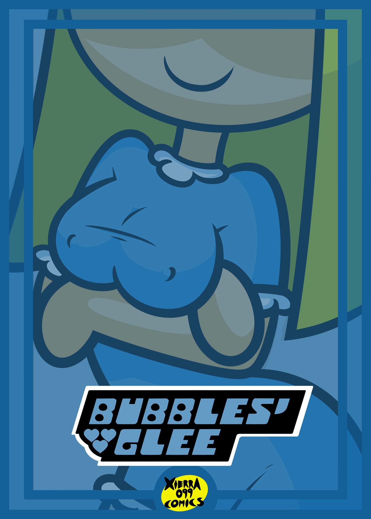 Bubbles' Glee - adult comic cover
