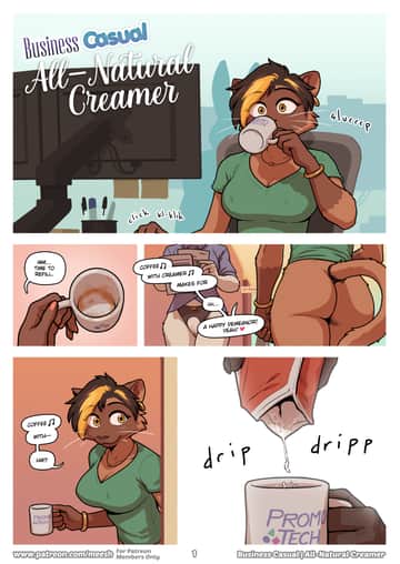 Business Casual: All-Natural Creamer - Read free adult comic online