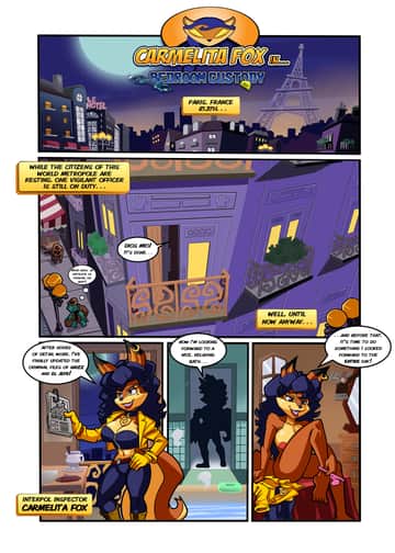 Carmelita Fox in Bedroom Custody - Read free adult comic online