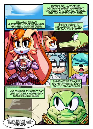 Chaotix Boom - Read free adult comic online