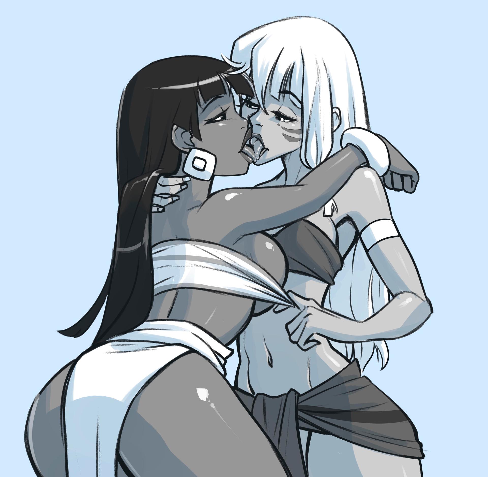 Chel x Kida - adult comic cover