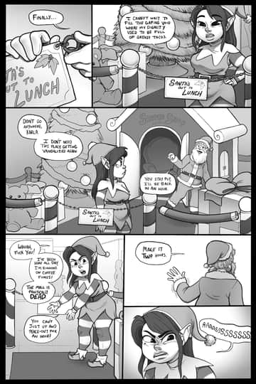 Christmas Elf - Read free adult comic online