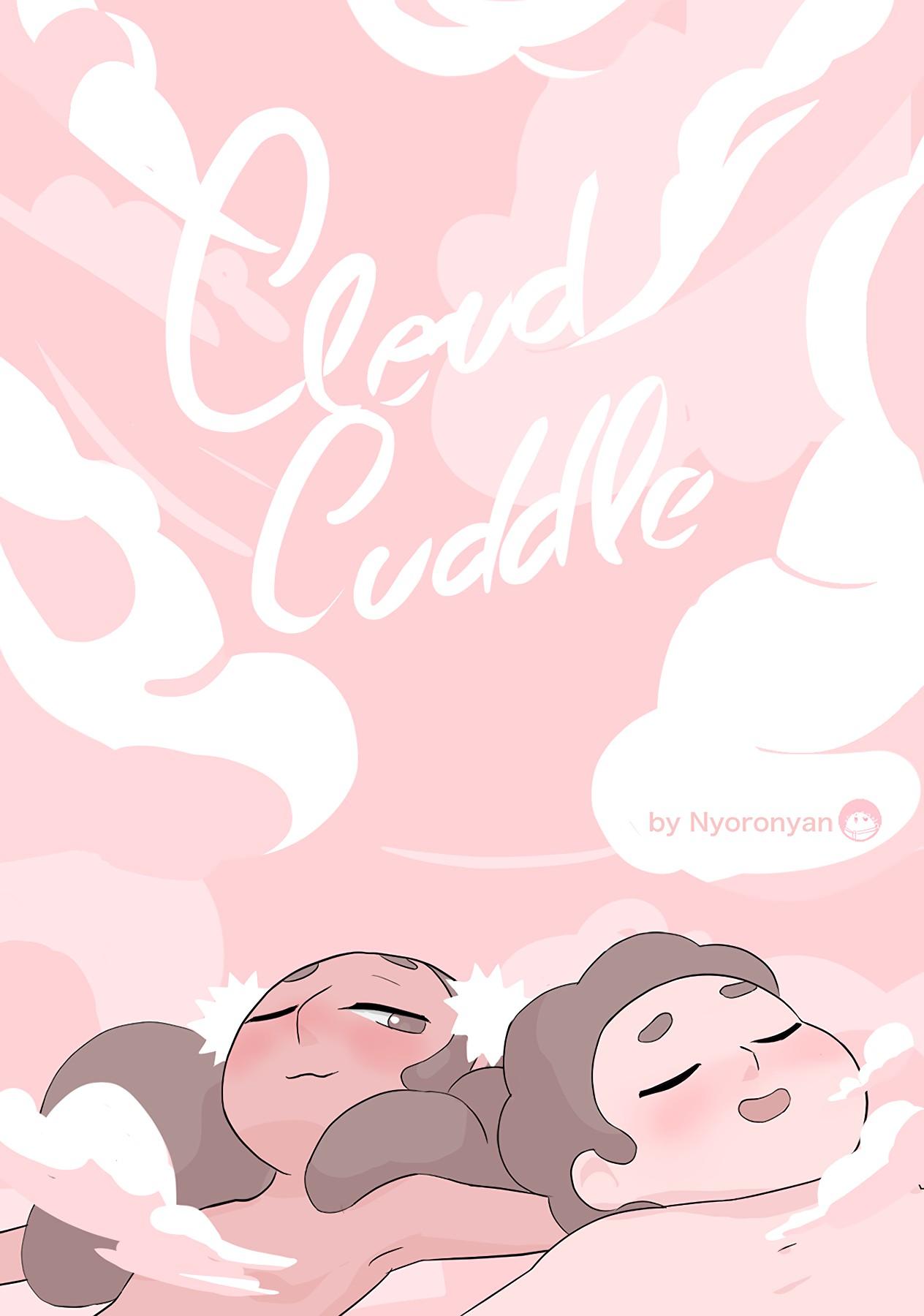 Cloud cuddle - adult comic cover