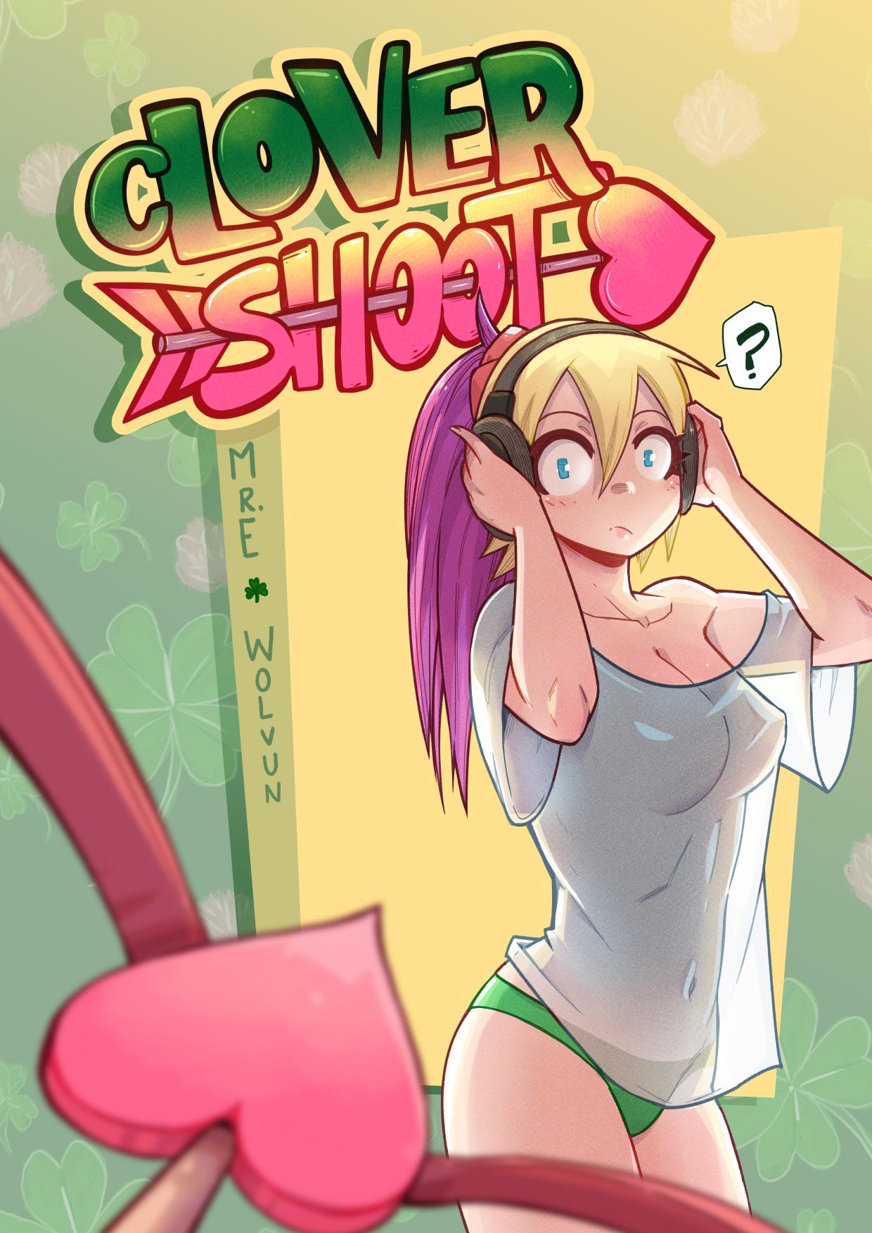 Clover Shoot - adult comic cover
