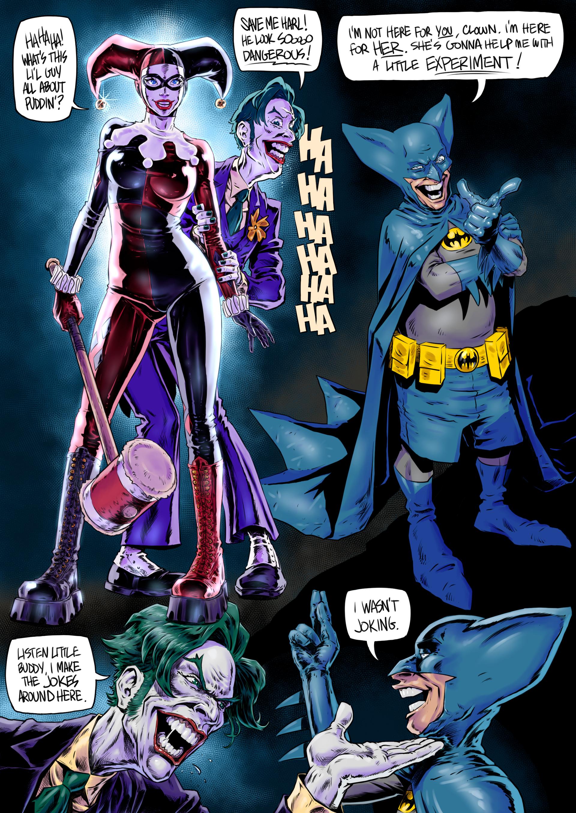 Clowning Around - adult comic cover