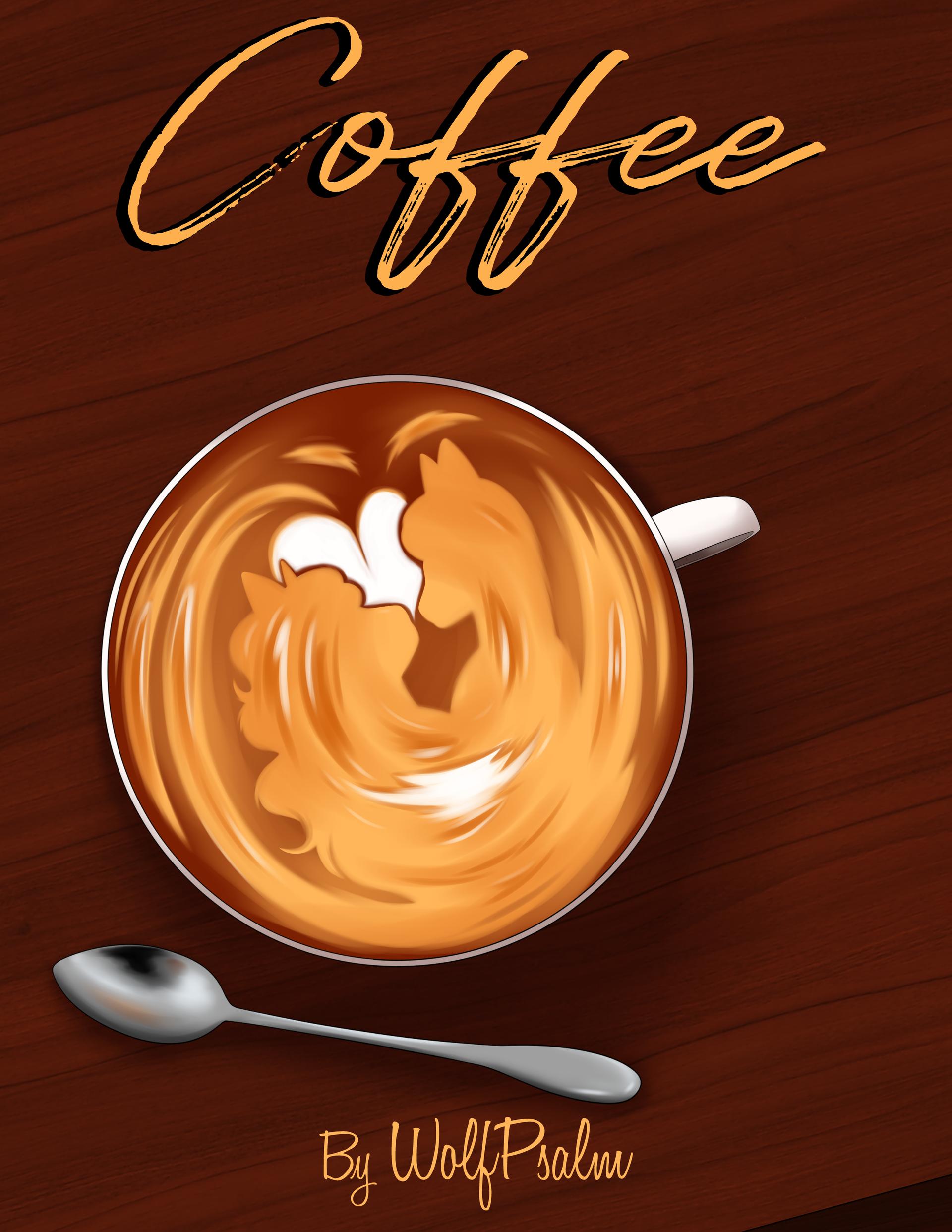 Coffee - adult comic cover