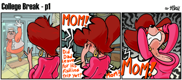 College break - Read free adult comic online