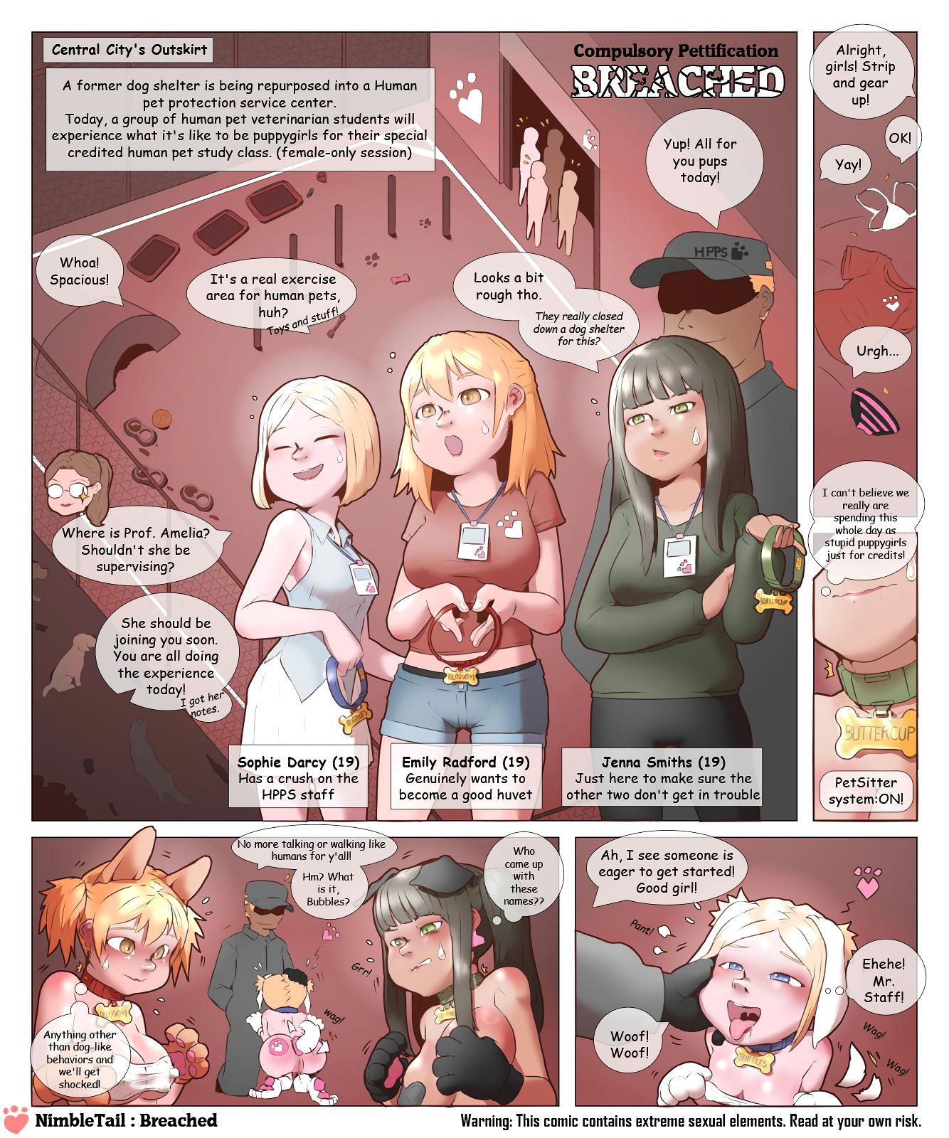 ComPet Breached - adult comic cover