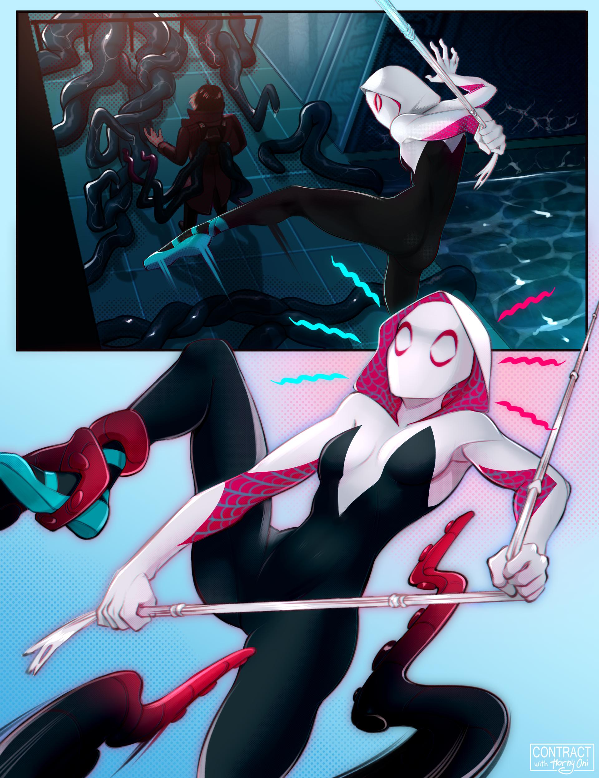Contract with Spider-Gwen - adult comic cover