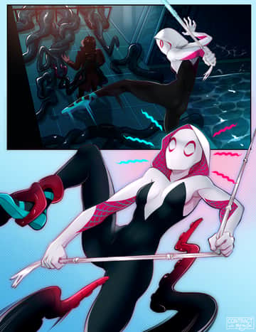 Contract with Spider-Gwen - Read free adult comic online