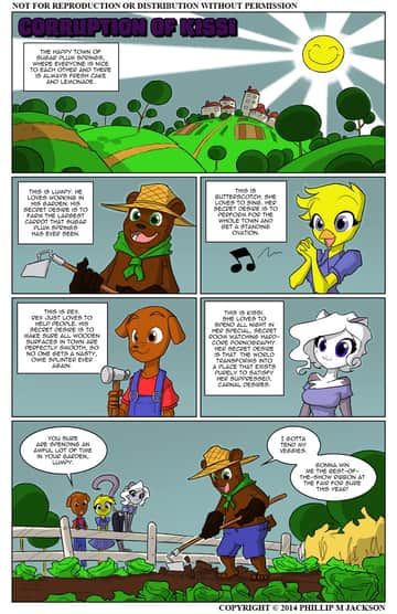 Corruption of Kissi - Read free adult comic online
