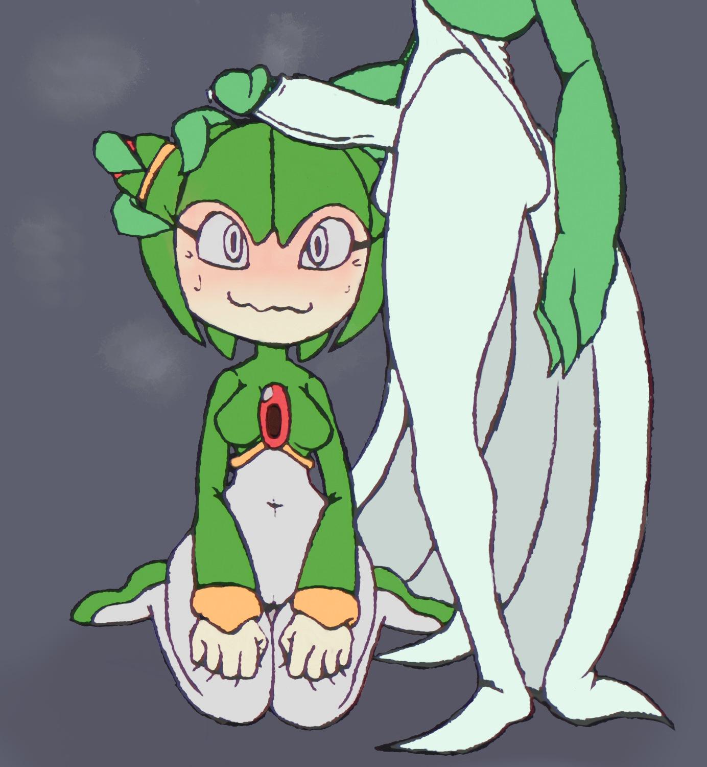 Cosmo X Gardevoir - adult comic cover