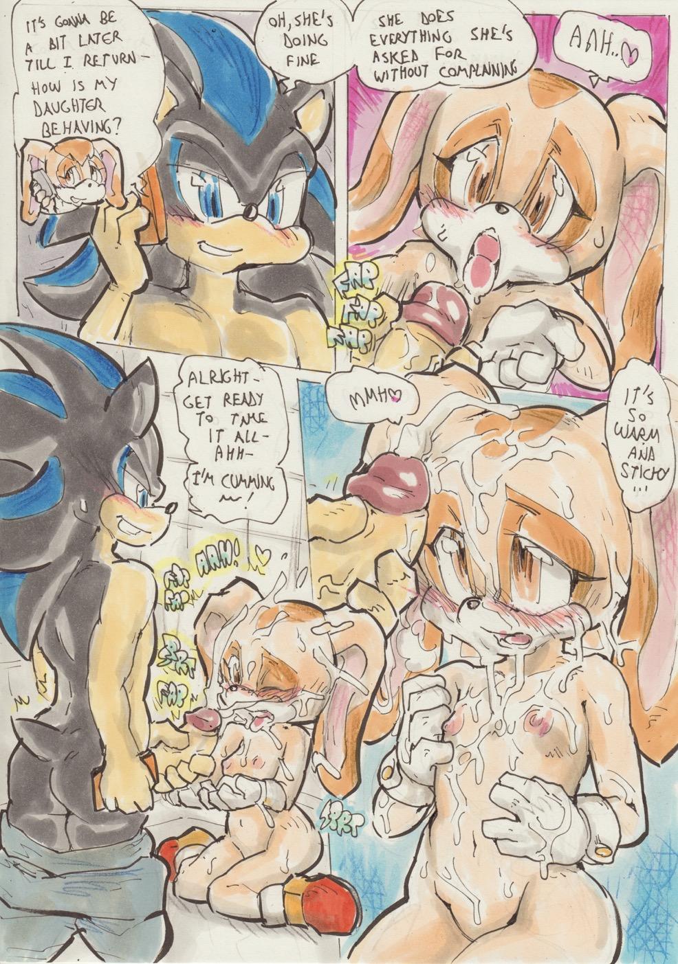 Cream the Rabbit - adult comic cover
