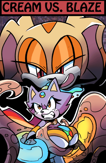 Cream vs. Blaze - Read free adult comic online