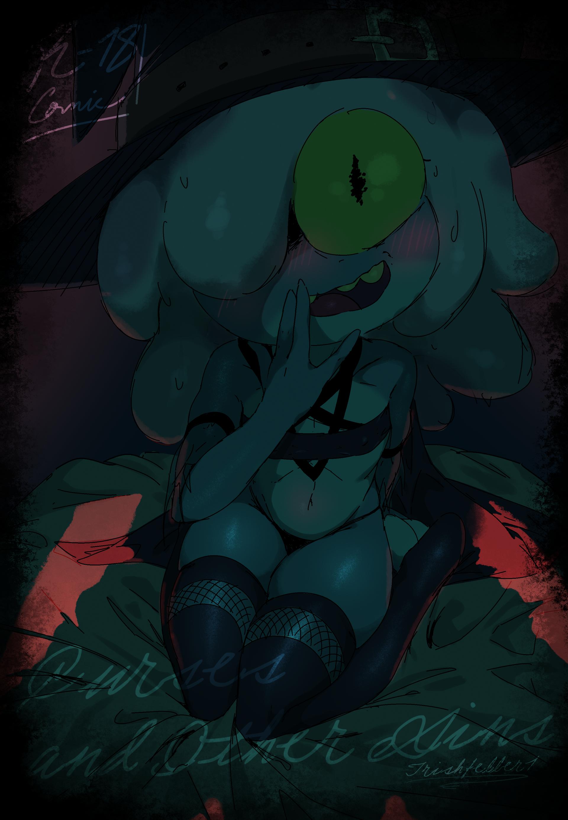 Curses and Other Sins - adult comic cover