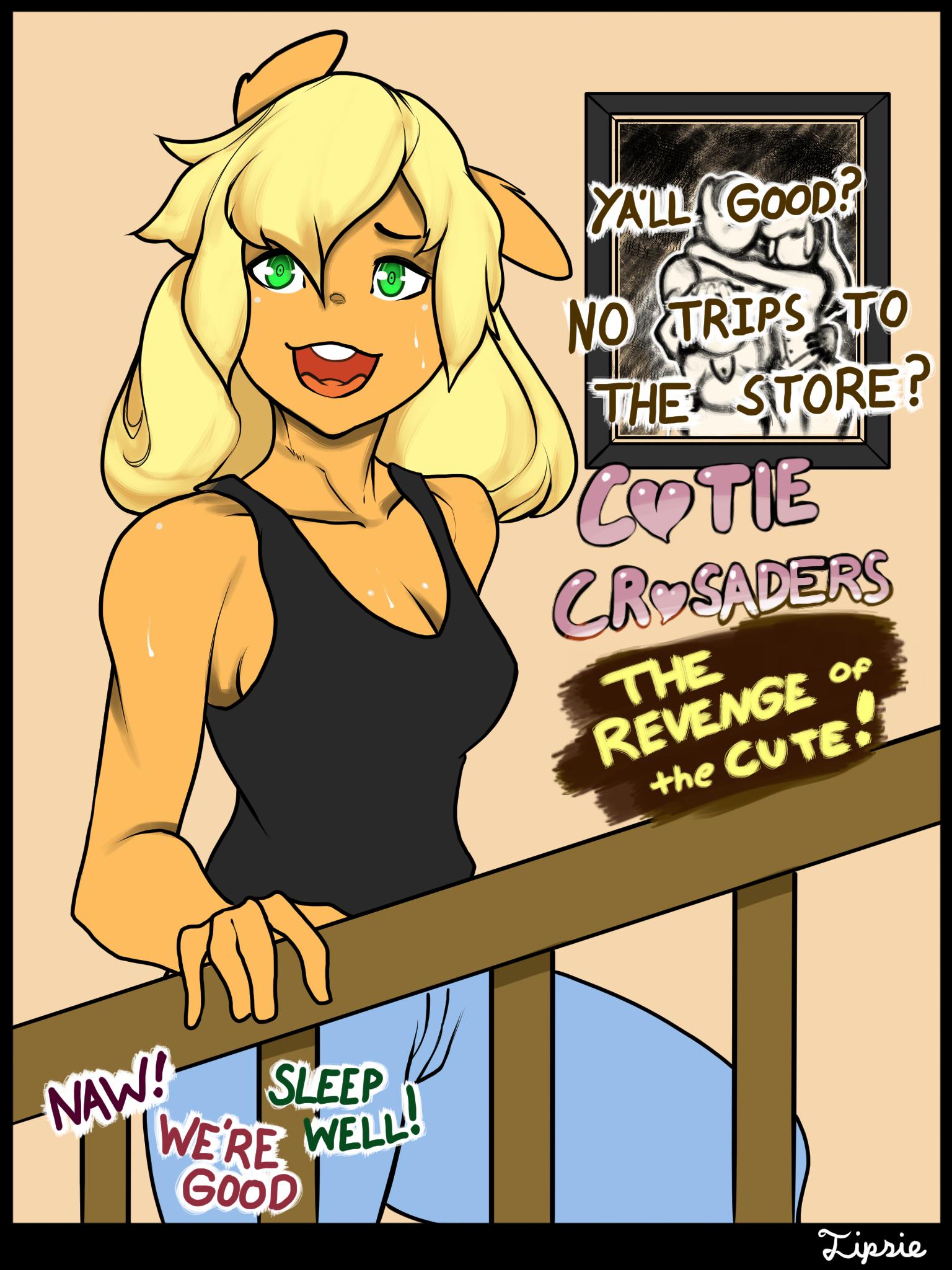 Cutie Crusaders - The Revenge of the Cute - adult comic cover