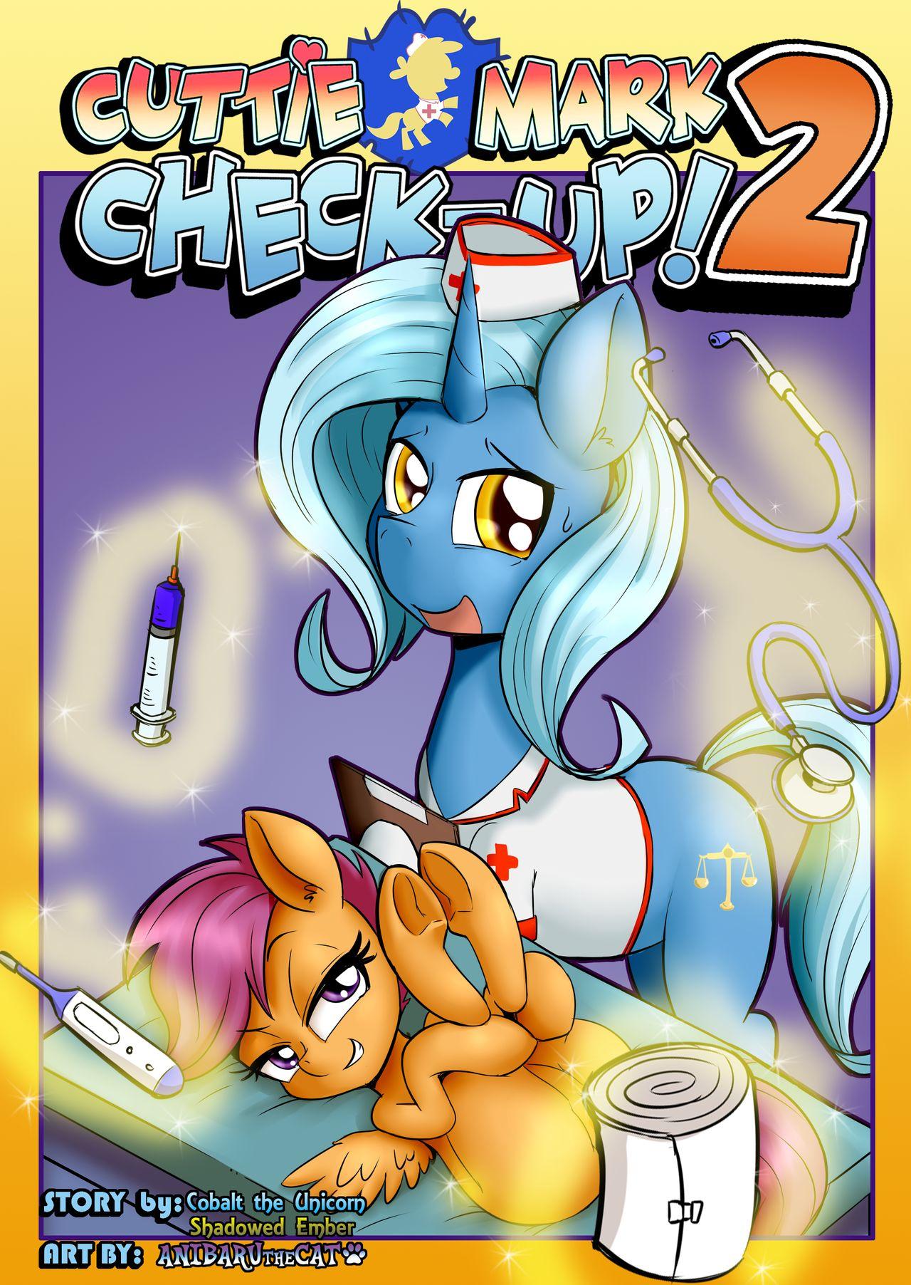 Cutie Mark Check-Up! 2 - adult comic cover