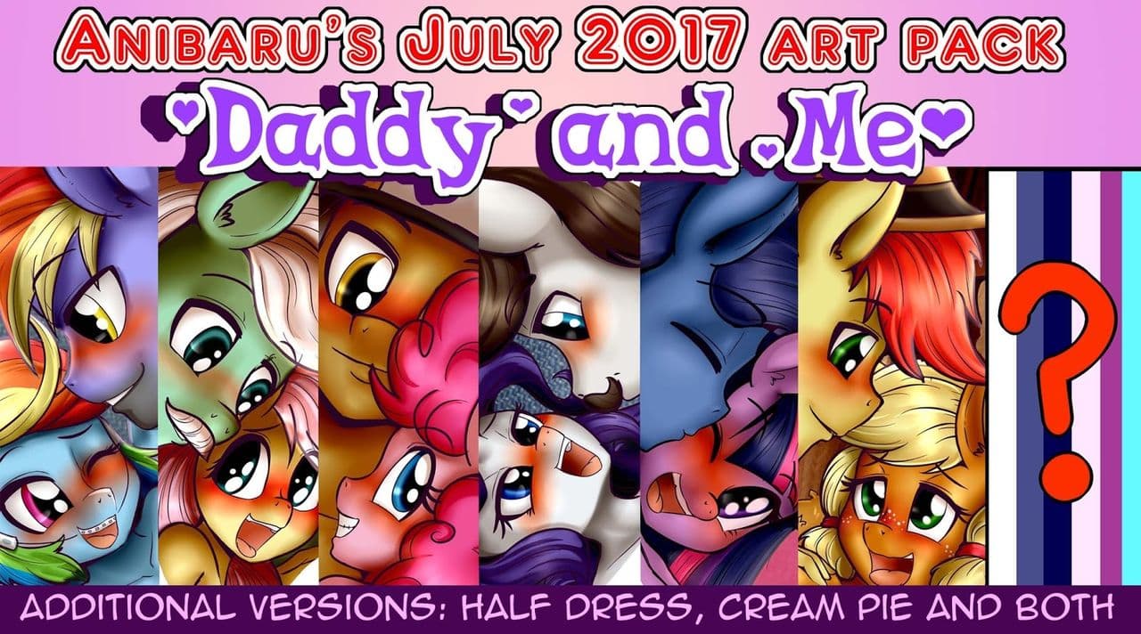 Daddy and me - adult comic cover