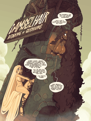 Damsel Hair - Read free adult comic online