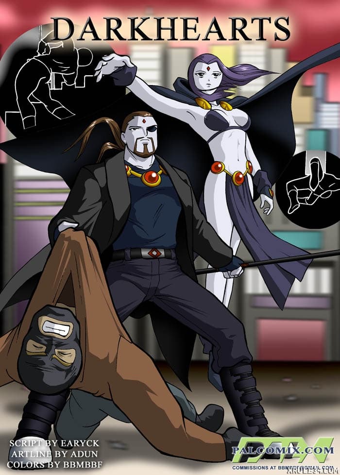 Darkhearts - adult comic cover