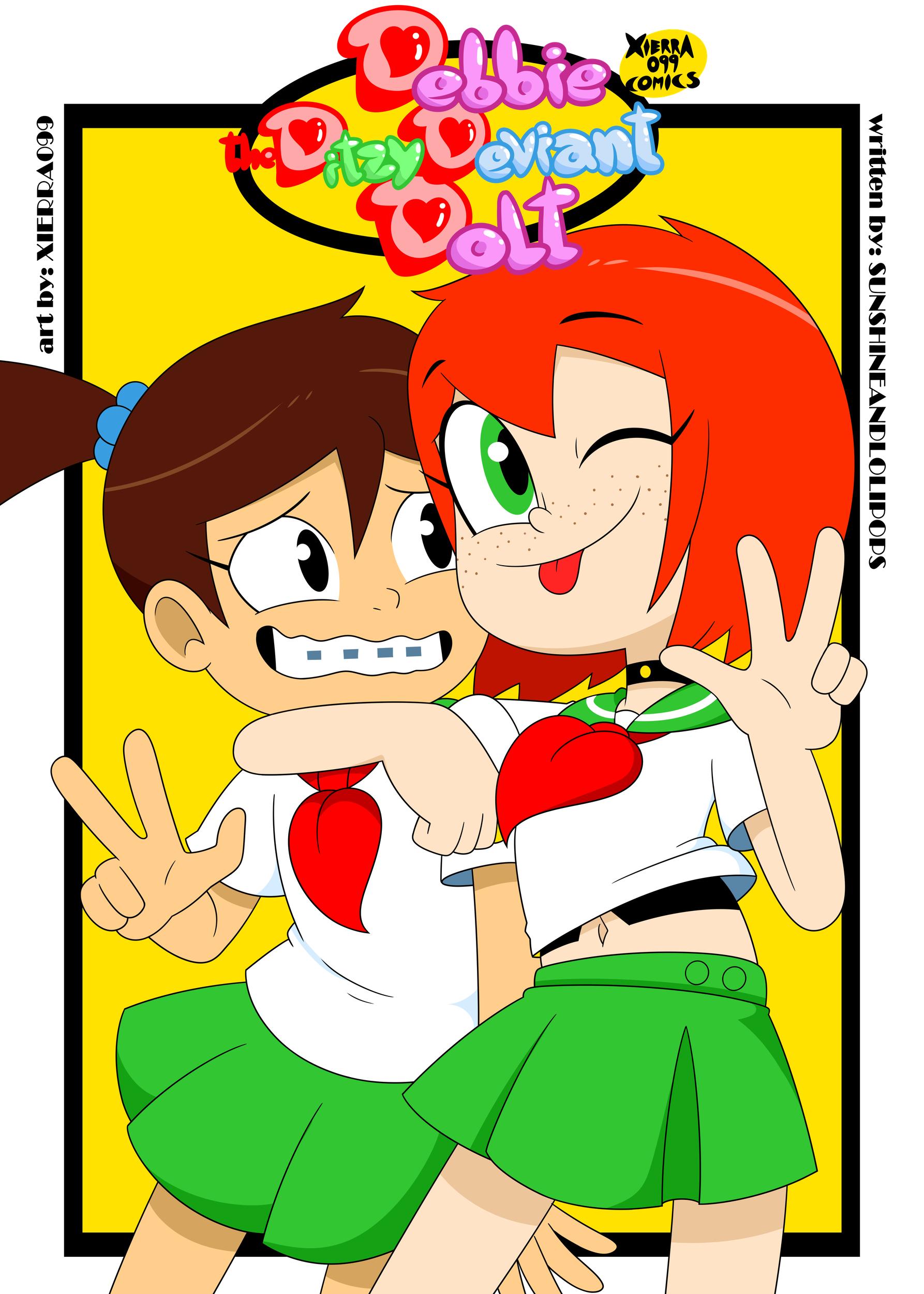 Debbie the Ditzy Deviant Dolt - adult comic cover