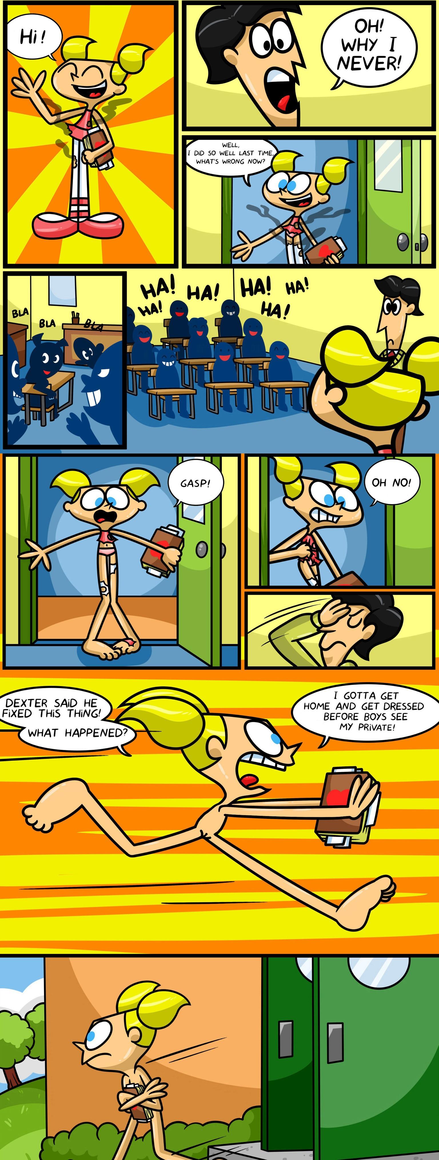 Dee Dee´s strips - adult comic cover