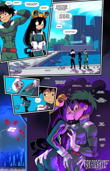 Deku and Froppy SMASH! - Read free adult comic online