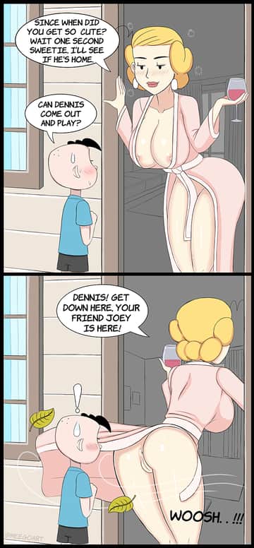 Dennis's Mom is totally hopeless - Read free adult comic online