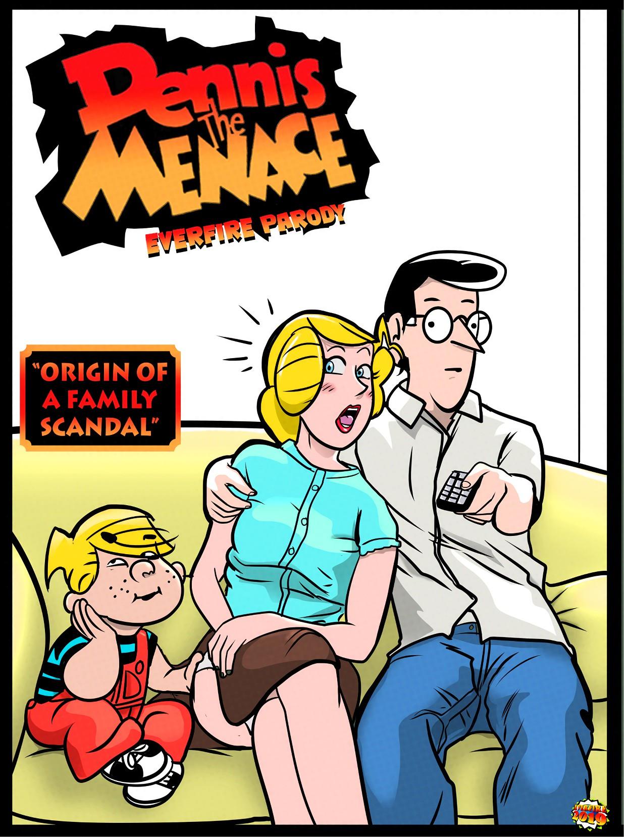Dennis The Menace Origins - adult comic cover