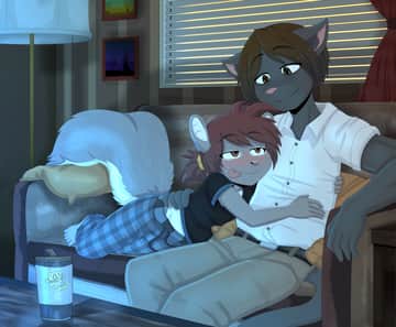Derrick Snd Tammy Movie Night - Read free adult comic online