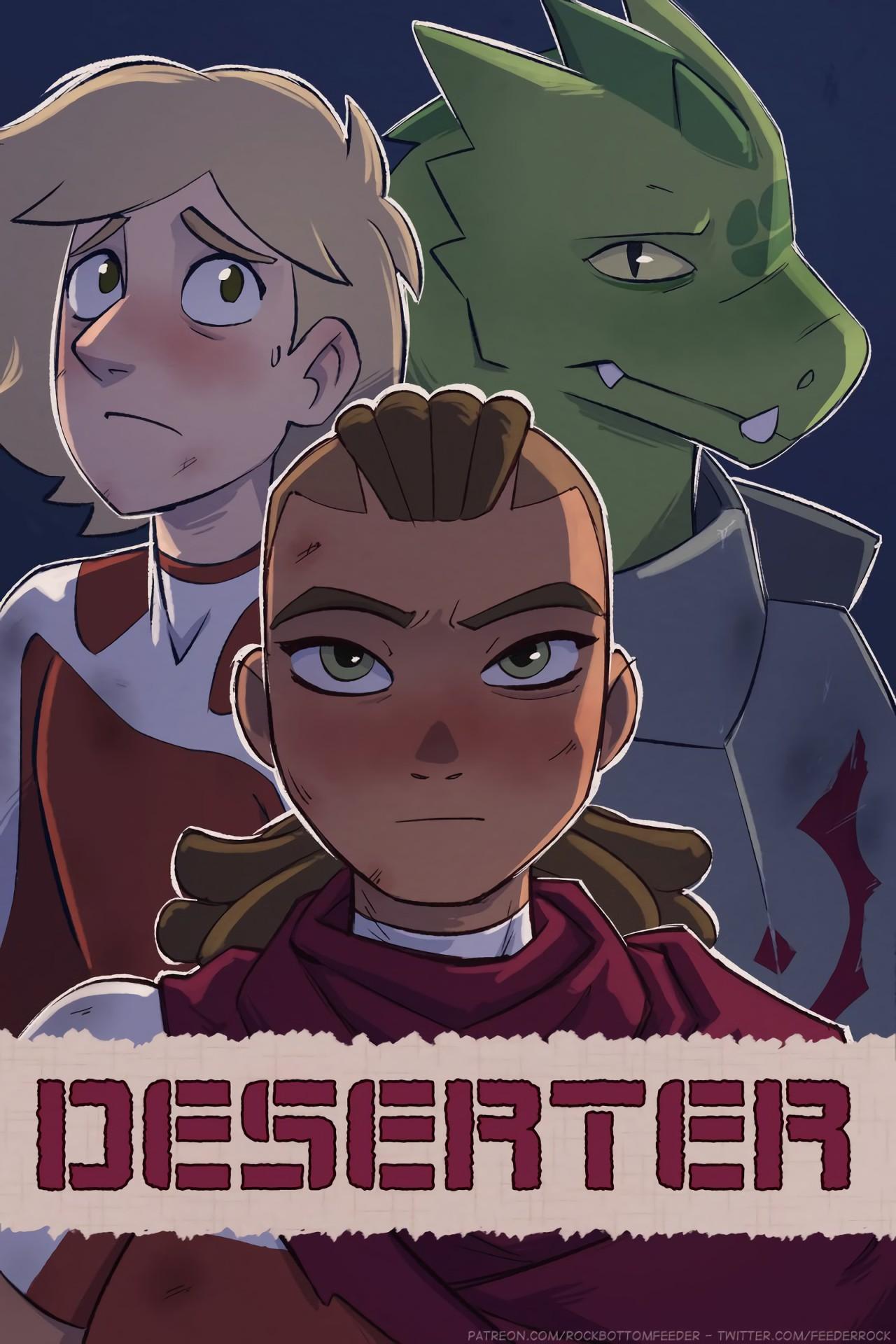 Deserter - adult comic cover