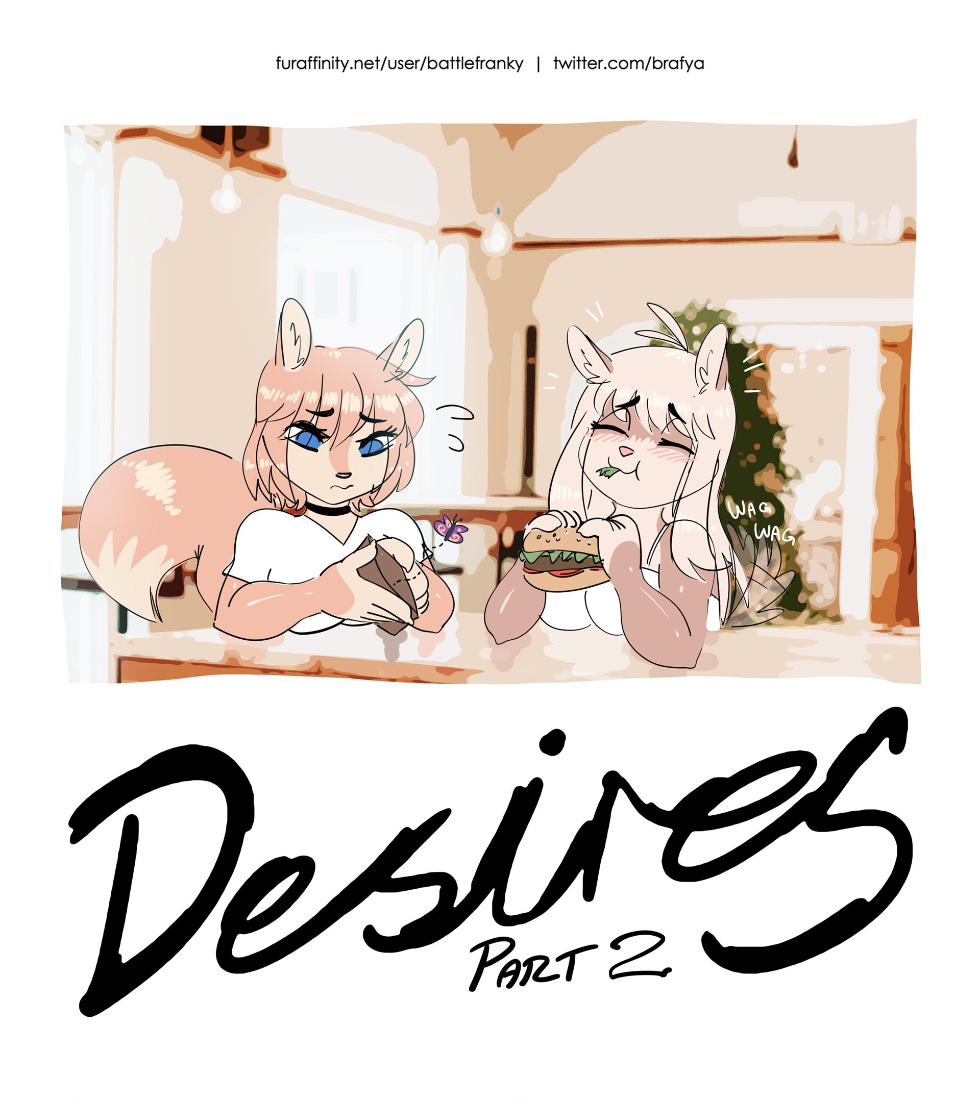 Desires Part 2 - adult comic cover