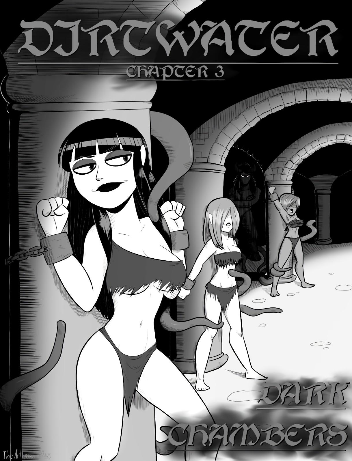 Dirtwater 3 - Dark Chambers - adult comic cover