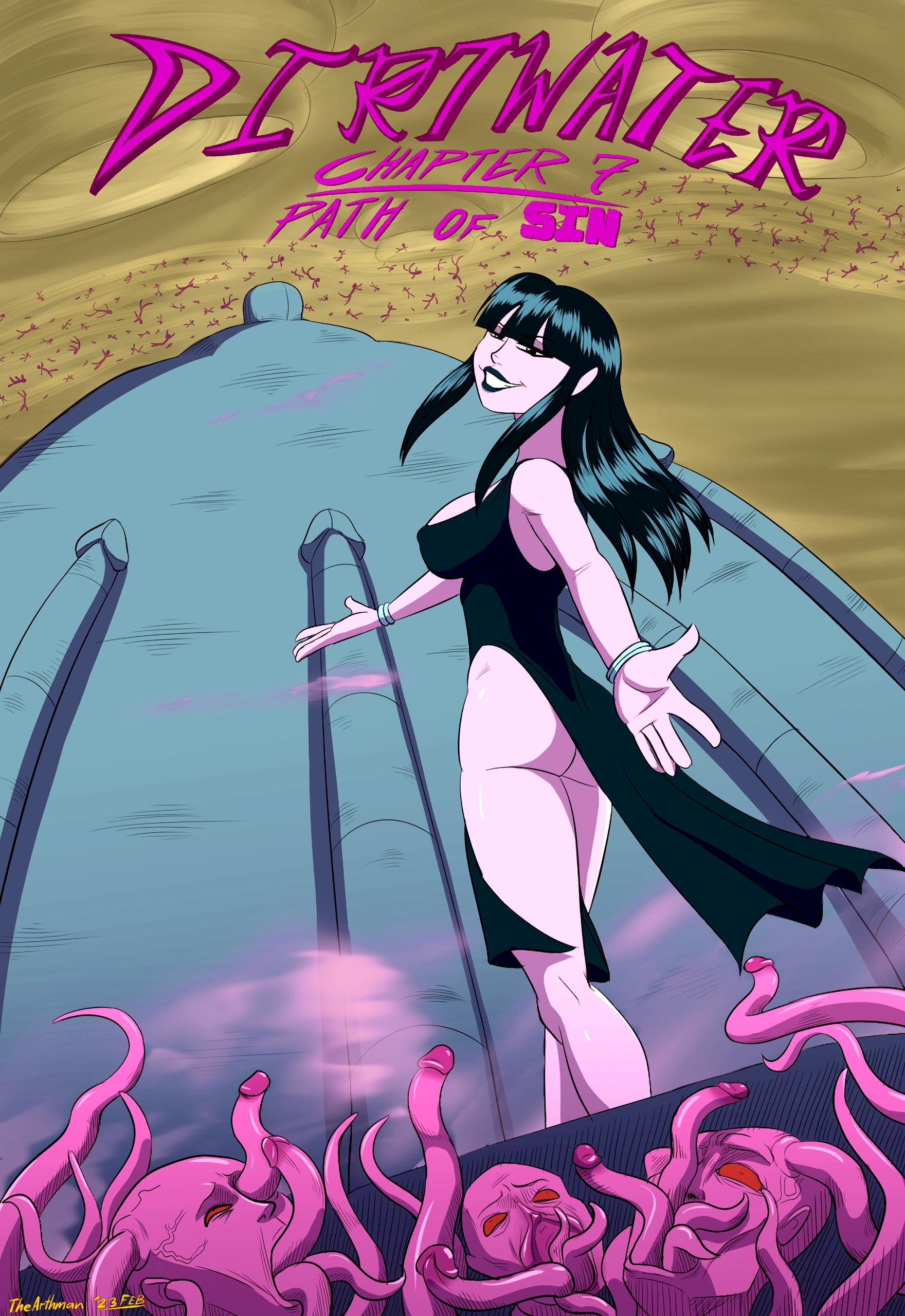 Dirtwater 7 - Path of Sin - adult comic cover