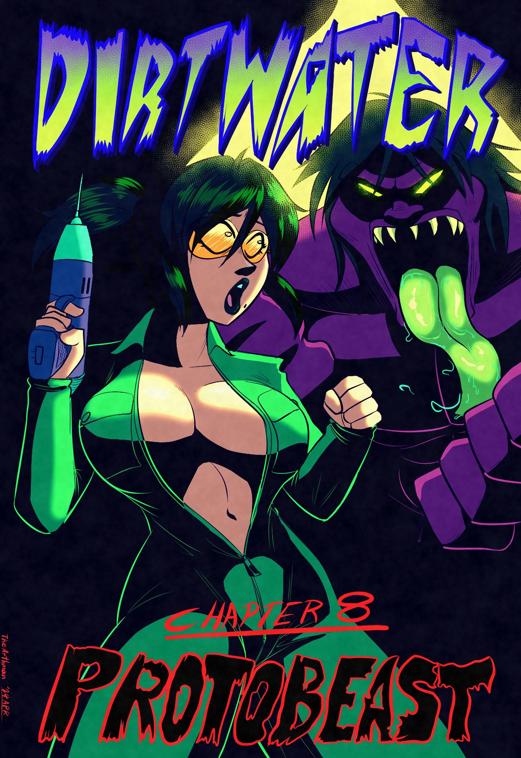Dirtwater 8 - Protobeast - adult comic cover