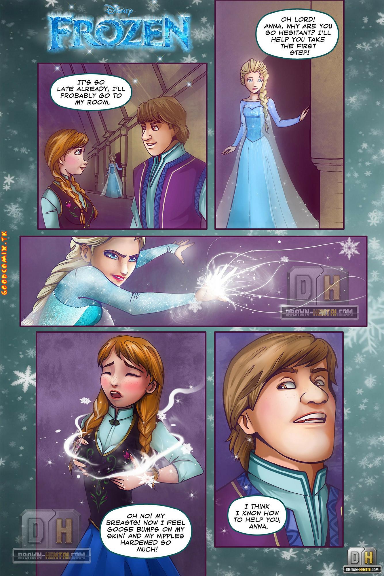Disney Frozen - adult comic cover