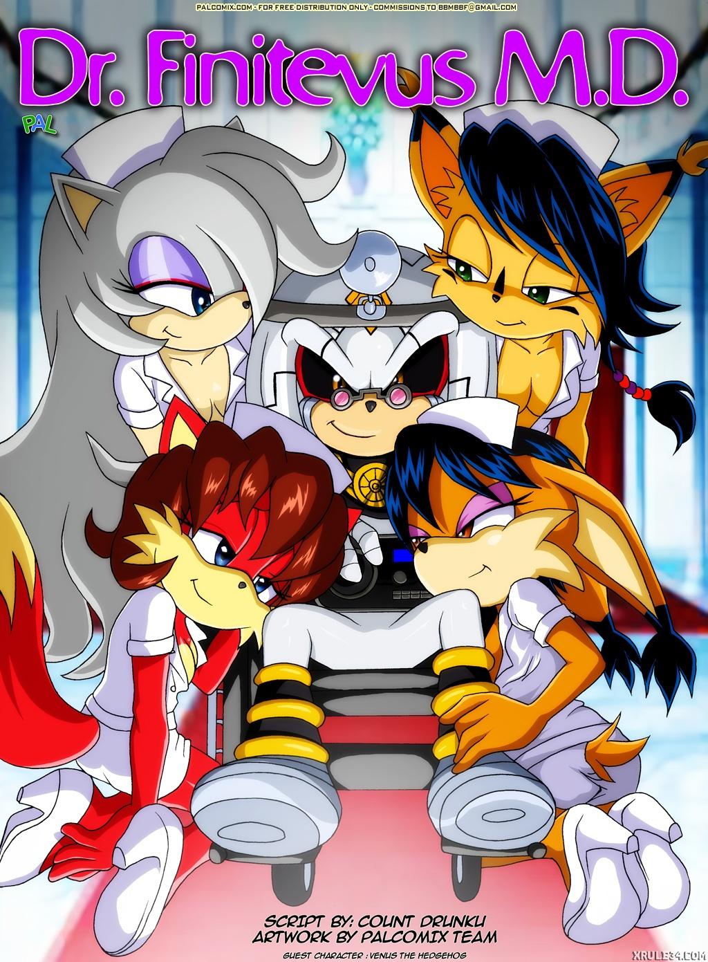 Dr. Finitevus M.D - adult comic cover