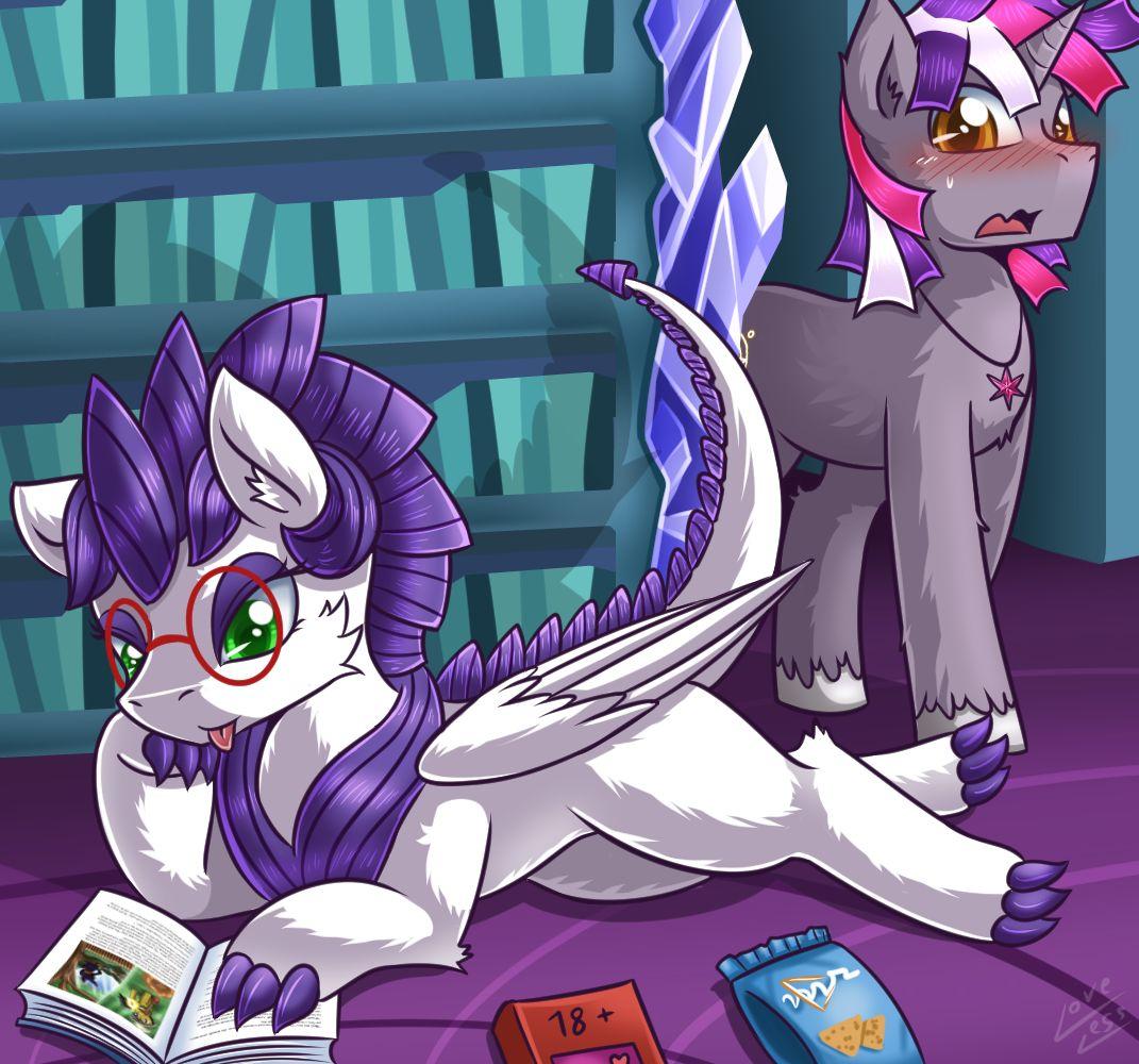 Dragon Can Be Playful - adult comic cover