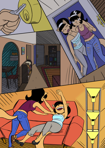 Drunk Kitties - Read free adult comic online