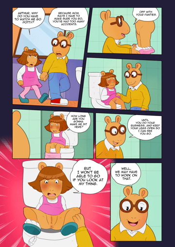 DW On Bathroom - Read free adult comic online