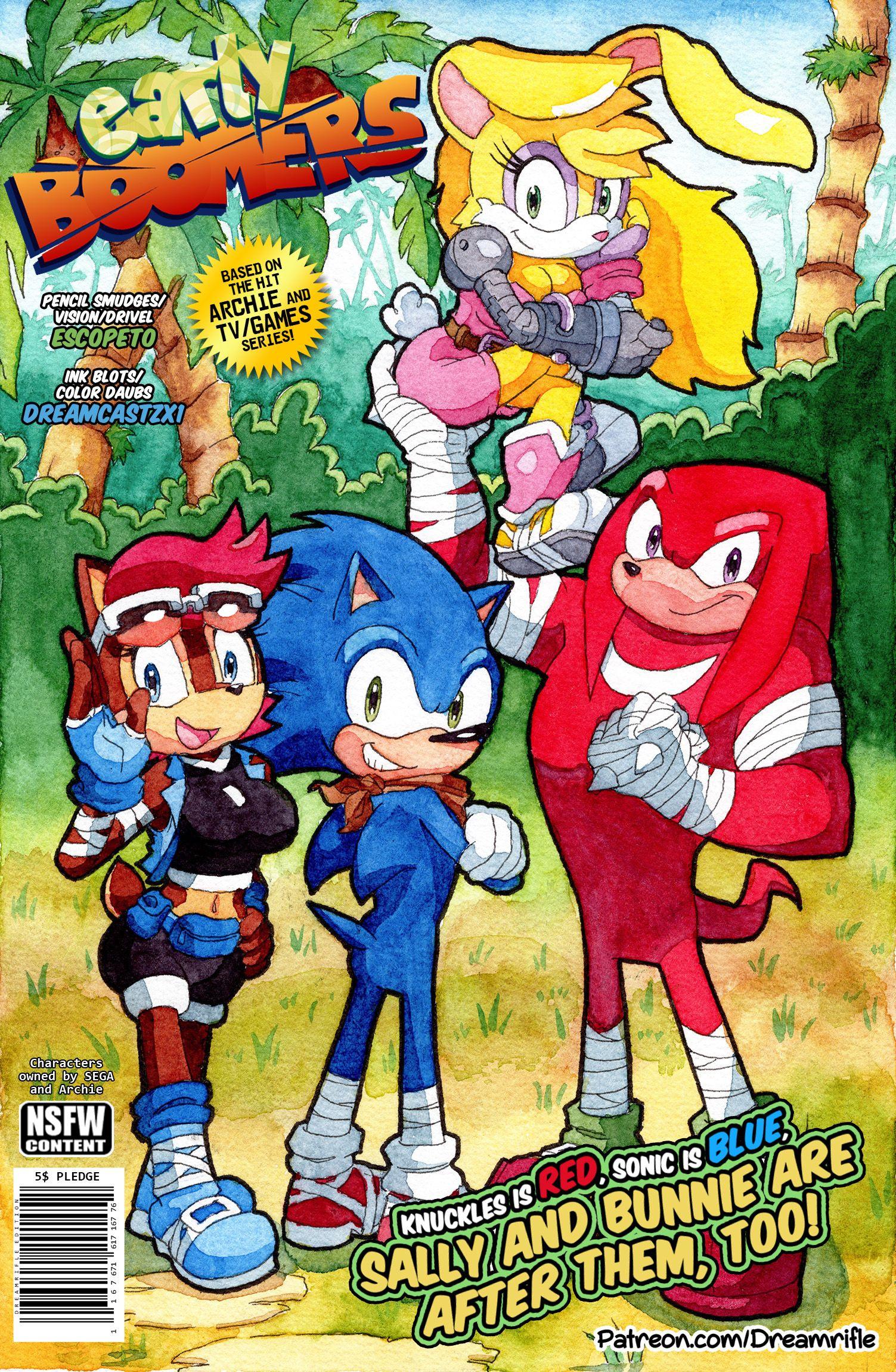 Early Boomers - adult comic cover