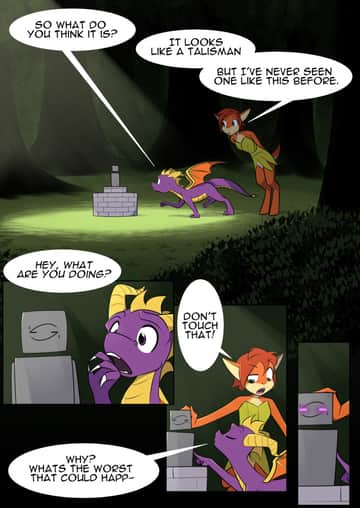 Elora Spyro Body Swap - Read free adult comic online