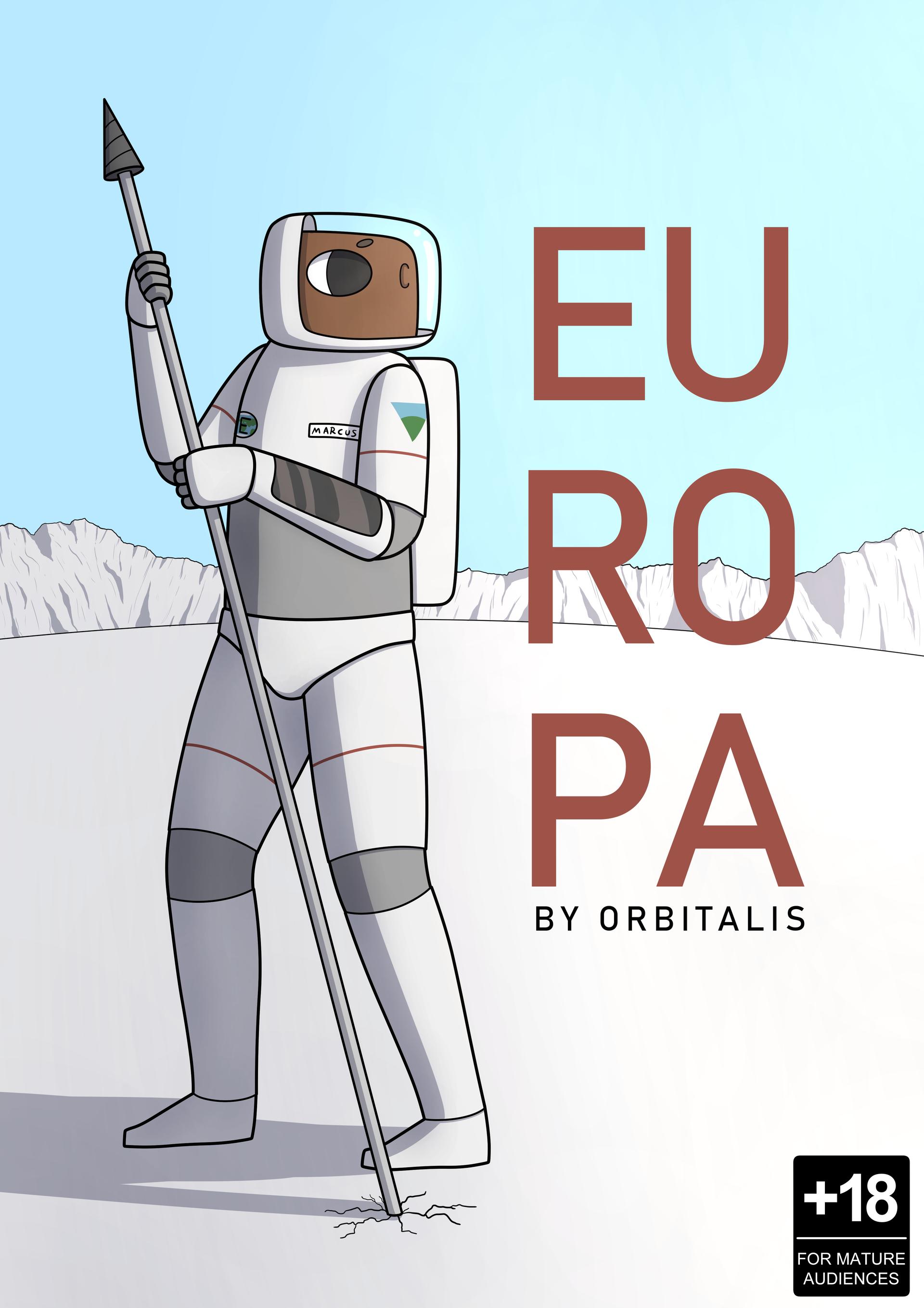 EUROPA - adult comic cover