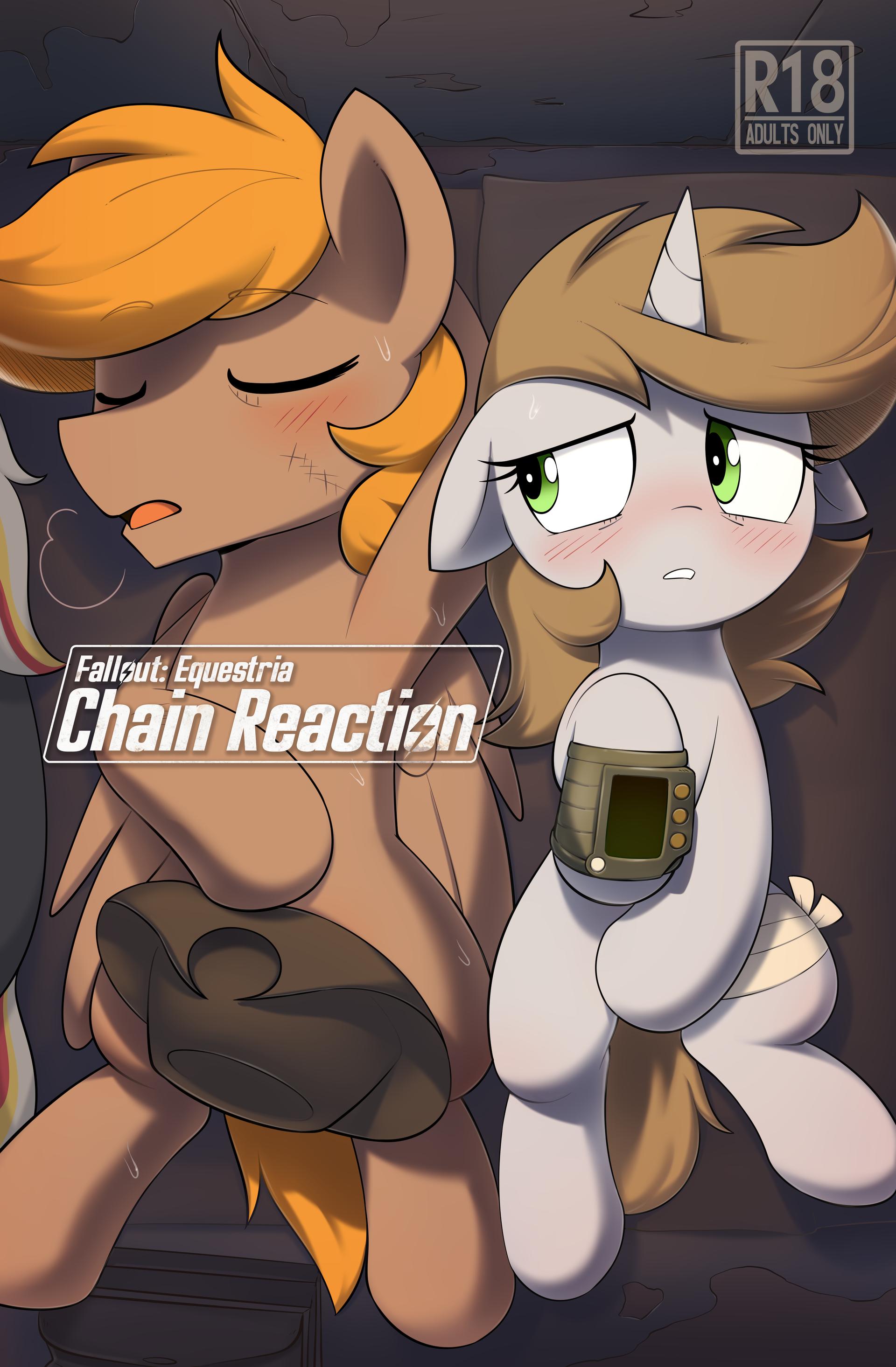 Fallout: Equestria - Chain Reaction - adult comic cover